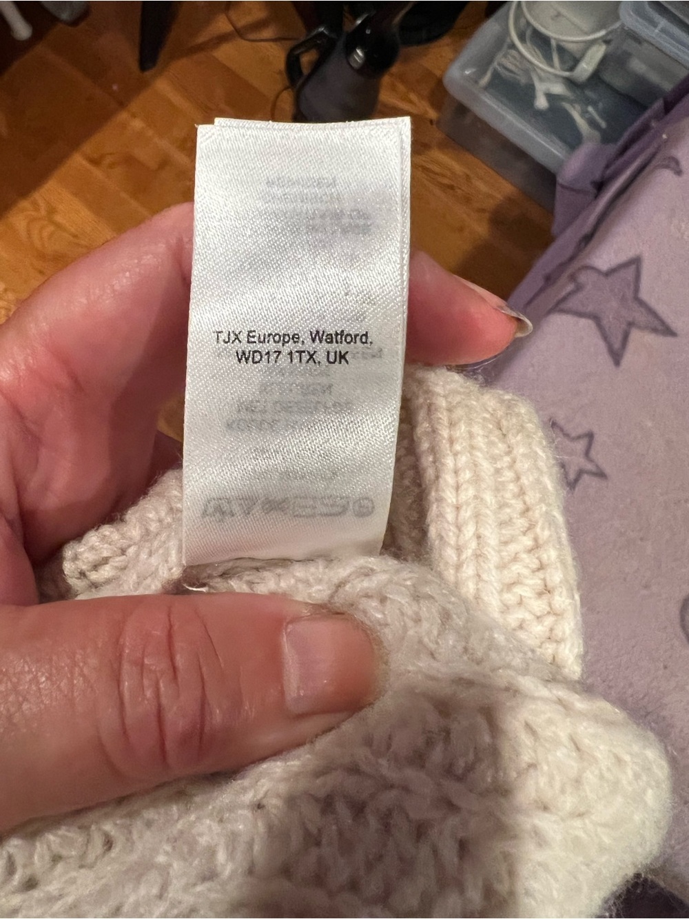 Cozy Cable Knit Crewneck Sweater - Cream - Picture 5 of 5